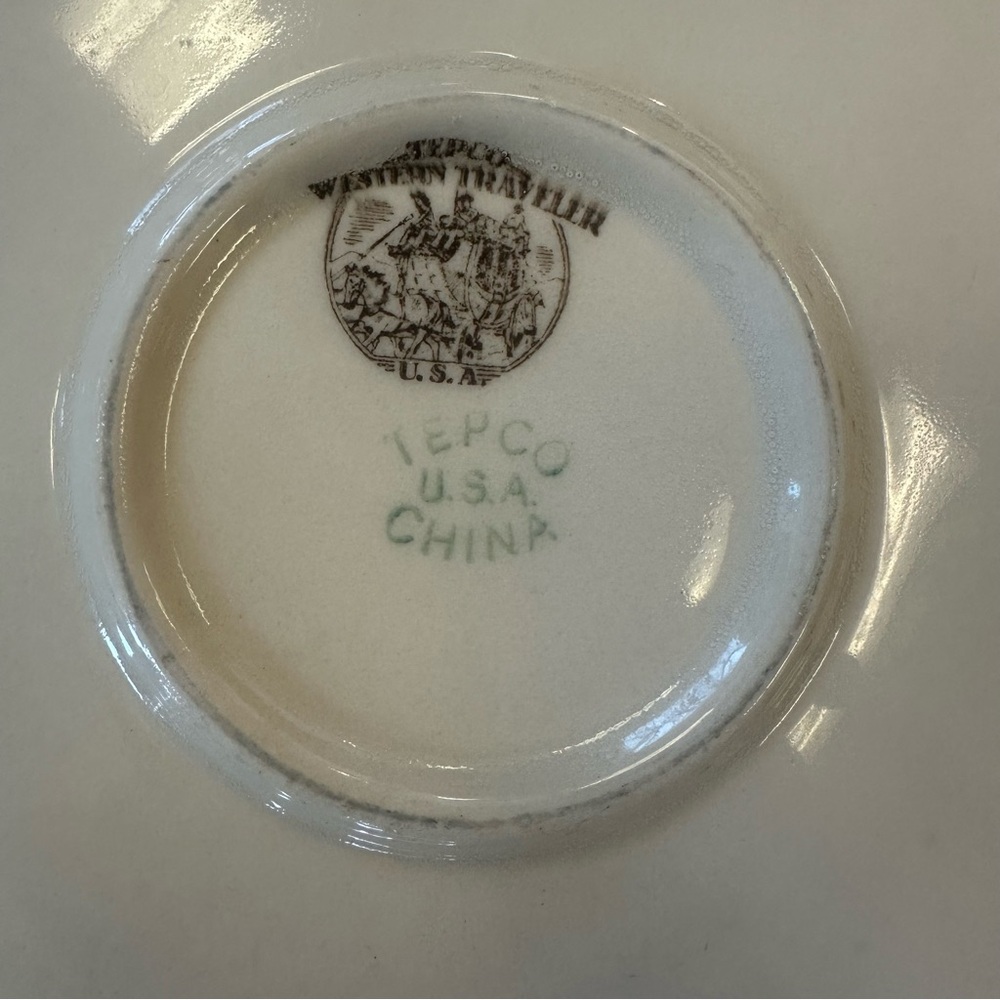 Western Themed Divided Platter - Picture 2 of 3